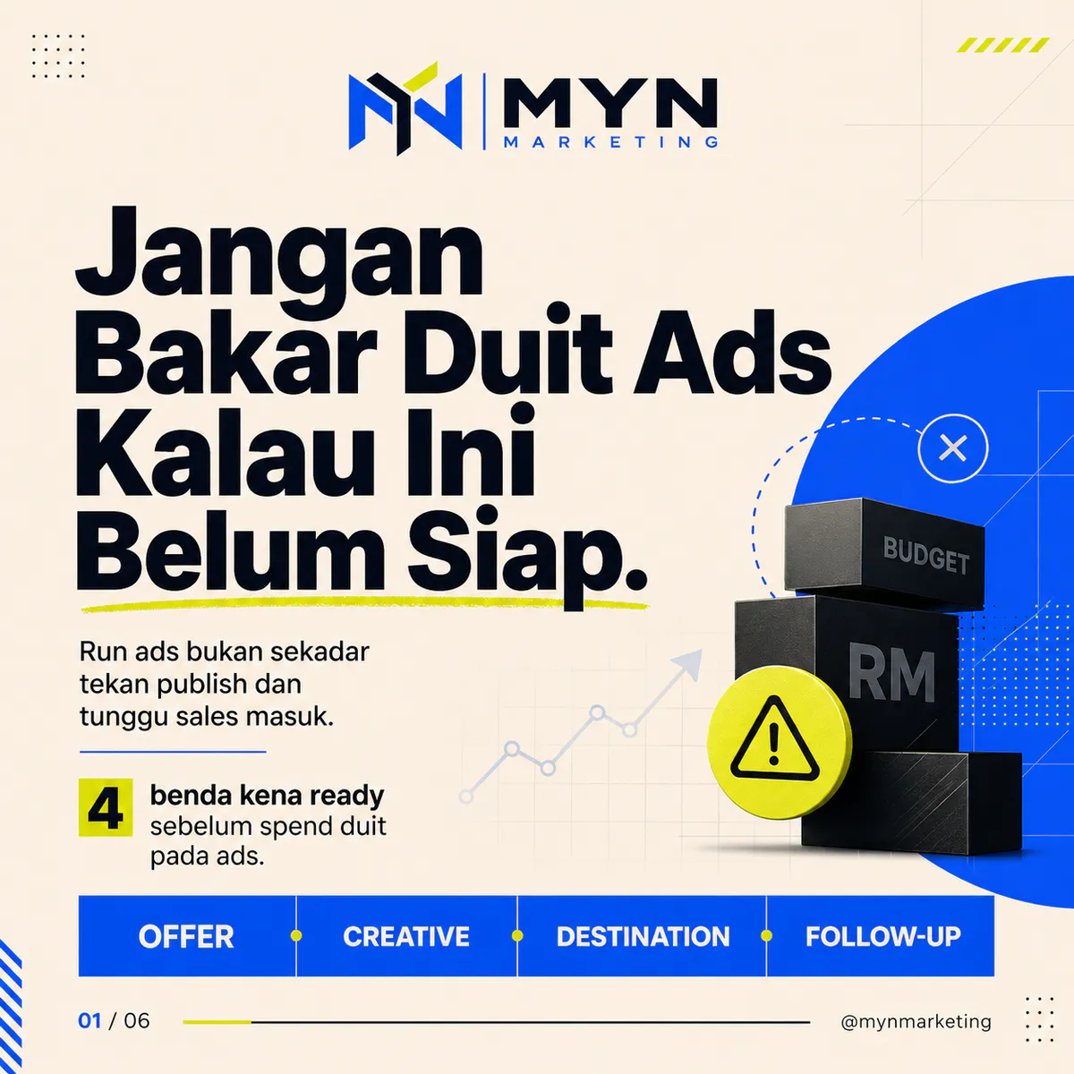 Gambar cover jangan bakar duit ads